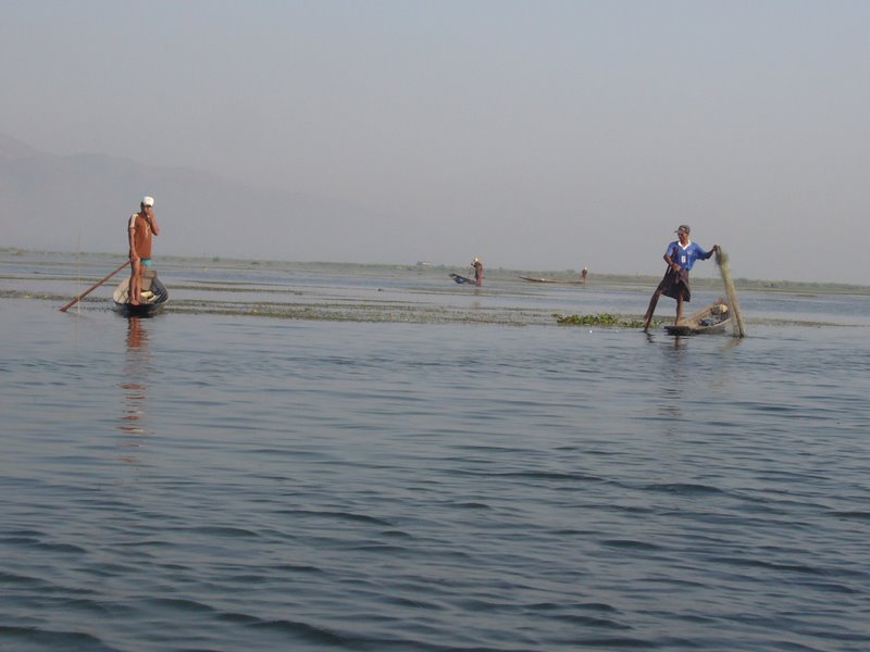 Travel - Myanmar - Inle Lake - First Boat Trip - Out onto the lake